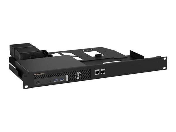 Rackmount.IT RM-DE-T2, Monteringsbeslag, Sort, 1,61 kg