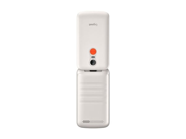 Gigaset GL595, Simpukka, Yksittäinen SIM, 7,11 cm (2.8"), 0,3 MP, 800 mAh, Valkoinen
