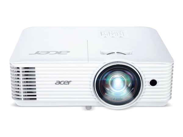Acer S1287 - DLP-projektor - 3D - 4000 ANSI-lumen - XGA (1024 x 768) - 4:3 - kortkast fast linse