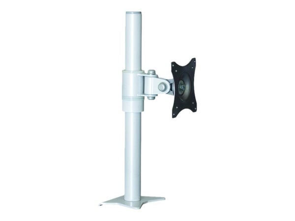 EDBAK SV01 - Monteringssett (skrivebordsmontering) - for LCD-skjerm - pulverbelagt metall - svart - skjermstørrelse: 19"-27" - skrivebordsmonterbar