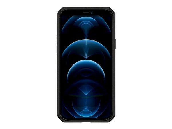 ITSKINS ITFERONPUREIP1267BTR, iPhone 12 Pro Max, Musta, Läpinäkyvä