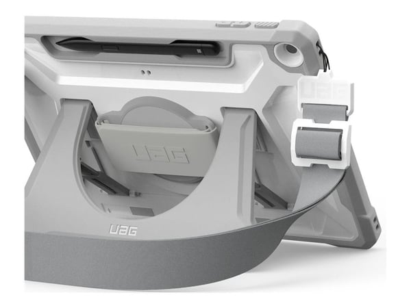 UAG Plasma Healthcare Series - Baksidedeksel for nettbrett - hvit/grå - for Microsoft Surface Pro for Business (12-inch)