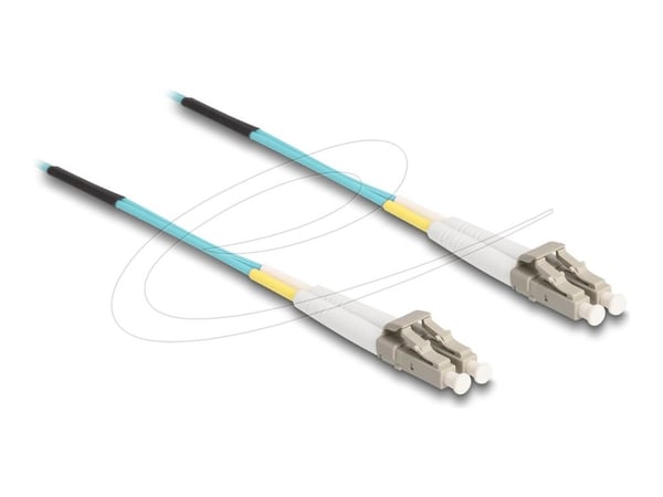 Delock - Nettverkskabel - LC multimodus (hann) til LC multimodus (hann) - 75 m - 75 m - 2 mm - fiberoptisk - 50 / 125 mikroner - OM3 - halogenfri -...