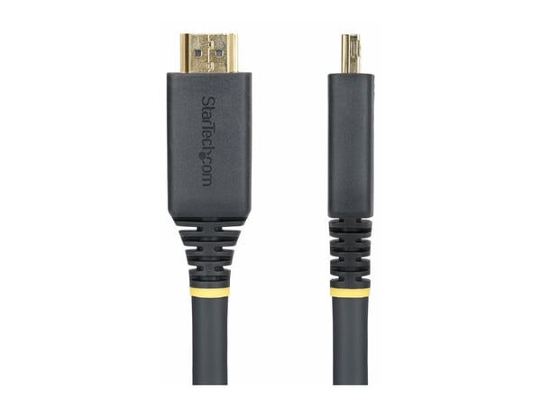 Startech - High Speed - HDMI-kabel - HDMI hann til HDMI hann - 10 m - skjermet - svart - halogenfri, aktiv, 4K 60Hz støtte, 1440p (UWQHD) støtter 1...