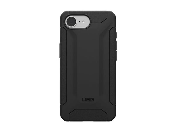 UAG Scout Series - Baksidedeksel for mobiltelefon - svart - for Apple iPhone 16e