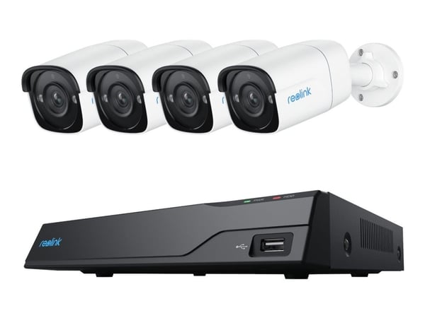 Reolink NVS8-5MB4 - NVR + kamera(er) - PoE, AC-drevet - 1 x 2 TB - 4 kamera(er) - CMOS