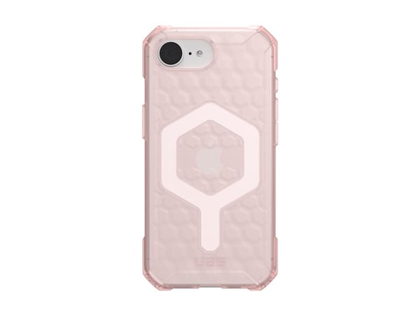 UAG Essential Armour Magsafe - beskyttelsesdeksel for iPhone 16e (2025) kompatibel med MagSafe (rosa)