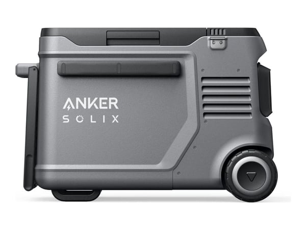 Anker SOLIX EverFrost 2 40L musta kylmälaukku, jossa on integroidut ladattavat akut