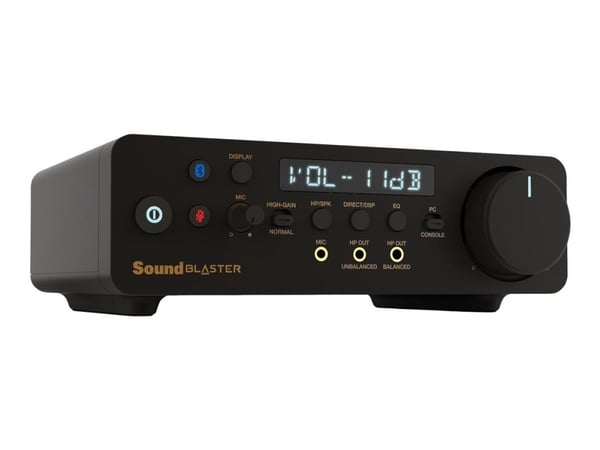 Ausinės Creative Sound Blaster X5 USB eksternt lydkort