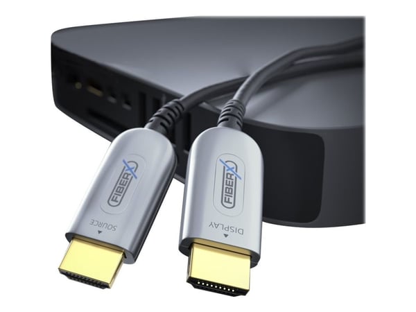 FiberX-sarja - HDMI 4K valokuituinen jatkokaapeli - 100m