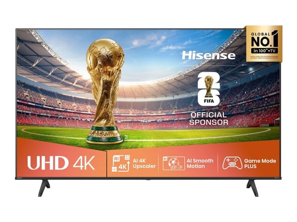Hisense 55A6Q - 55" Diagonal klass A6Q Series LED-bakgrundsbelyst LCD-TV - Smart TV - VIDAA - 4K UHD (2160p) 3840 x 2160 - HDR - Direct LED - svart