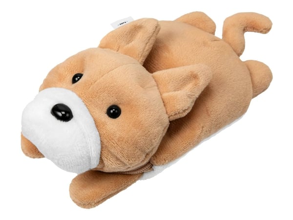 MAGMOJI Bulldog - Lomme for mobiltelefon / kredittkort - MagSafe-samsvar - plysjtøy