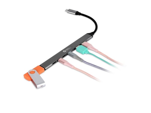BakkerElkhuizen USB-C Hub 7-in-1 (3A+4C) vähittäiskauppa
