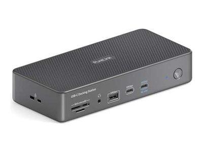 Vuelogic VL-D220 - Dockningsstation - USB-C 3.2 Gen 2 - 2 x HDMI, DP - 1GbE
