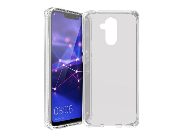 ITSKINS Spectrum - Baksidedeksel for mobiltelefon - termoplast-polyuretan (TPU) - gjennomsiktig - for Huawei Mate 20 Lite
