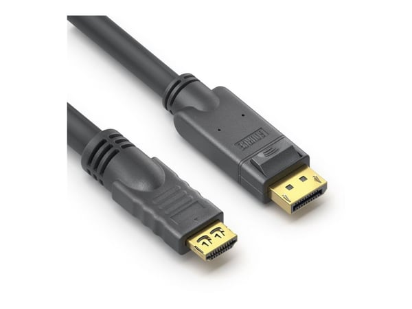 PureLink PI5110-010, 1 m, DisplayPort, HDMI, Hanstik, Hanstik, Hanstik, Lige