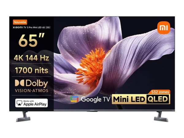 Xiaomi S Pro 2026 - 65" Diagonal klass LED-bakgrundsbelyst LCD-TV - QD-Mini LED - Smart TV - Google TV - 4K UHD (2160p) 3840 x 2160 - HDR - Mini-LE...