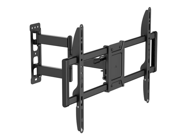 Gembird - Monteringssett (veggmontering) - for TV - full bevegelse - stål - finteksturert svart - skjermstørrelse: 37"-90"