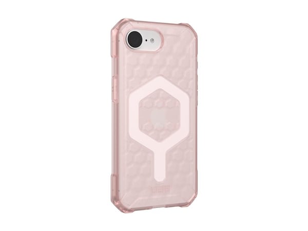 UAG Essential Armour Magsafe - beskyttelsesdeksel for iPhone 16e (2025) kompatibel med MagSafe (rosa)