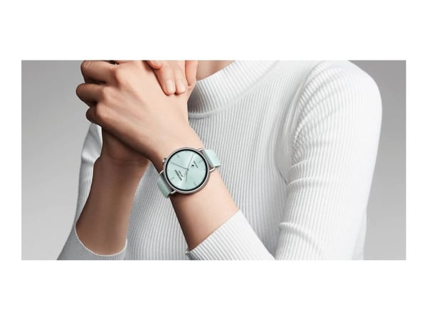 Xiaomi Watch S4 - 41 mm - smart klocka med rem - fluororubber - handledsstorlek: 120-190 mm - display 1.32" - Bluetooth, NFC - 32 g - mintgrön