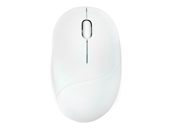 ASUS Fragrance MD101 - Mus - optisk - 4 knapper - trådløs - Bluetooth, 2.4 GHz - rose leire