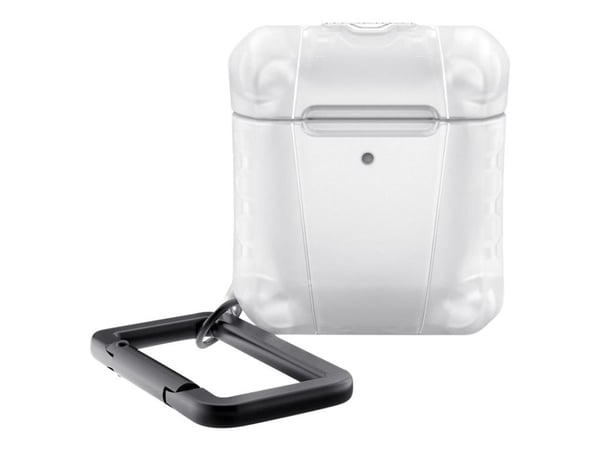 ITSKINS Spectrum // Frost - Beskyttende deksel for trådløse øreplugger - robust - Impacthane - gjennomsiktig - for Apple AirPods (1. generasjon, 2....