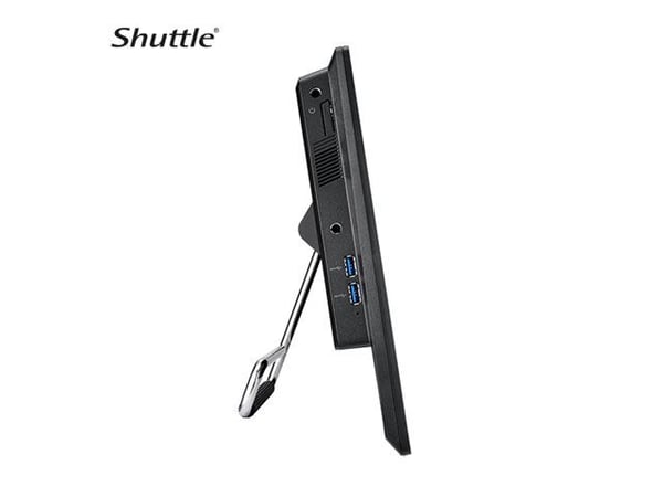 Shuttle XPC P55U - Barebone - alt-i-ett 1 x Celeron 7305 - RAM 0 GB - UHD Graphics - Gigabit Ethernet - monitor: LED 15.6" 1920 x 1080 (Full HD) be...