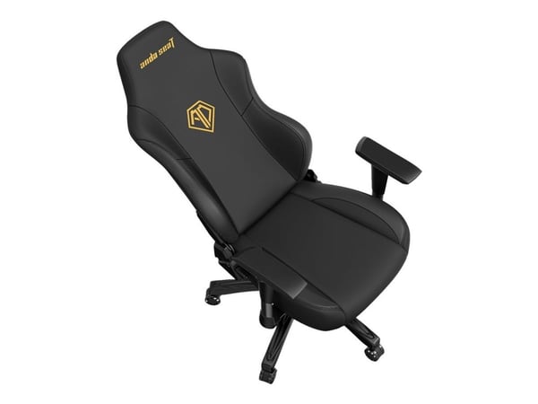 Anda Seat Phantom 3, PC-pelituoli, 90 kg, Pehmustettu istuintoppaus, Pehmustettu selkänojatoppaus, 180 cm, Musta