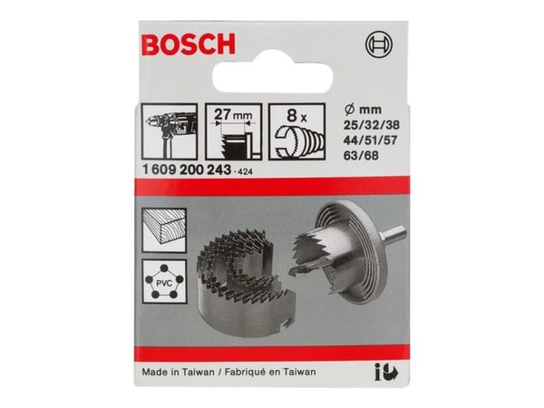 Bosch REIKÄSAHASARJA 25-68MM 8 PKS
