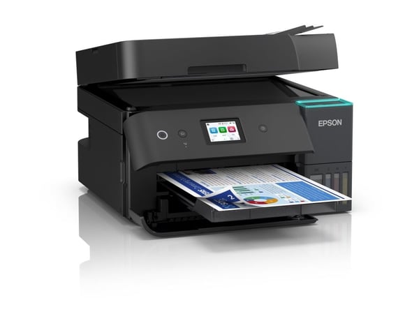 Epson EcoTank L6390 - Multifunksjonsskriver - farge - ink-jet - ITS - A4 (210 x 297 mm) (original) - A4 (medie) - opp til 18 spm (trykking) - 250 a...