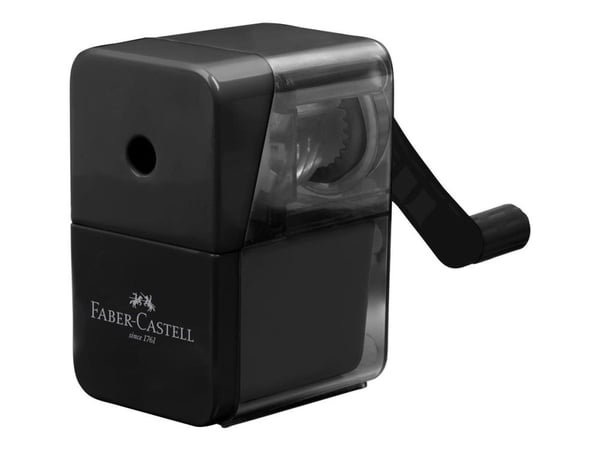 Faber-Castell - Roterende spisser - small - svart