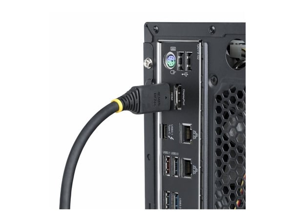 Startech - High Speed - HDMI-kabel - HDMI hann til HDMI hann - 7 m - skjermet - svart - halogenfri, passiv, 4K 60Hz støtte, 1440p (UWQHD) støtter 1...