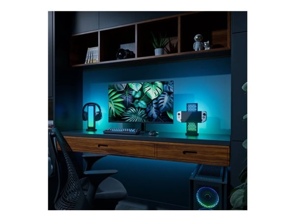 Nanoleaf Pegboard - Ladestasjon - 15 watt - 3 utgangskontakter (USB-C, USB)