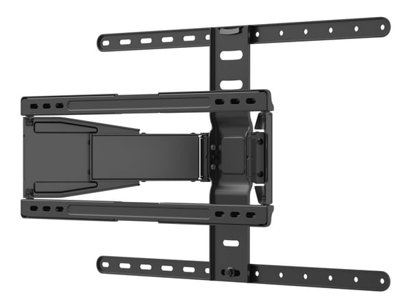 Gembird WM-90ST-02, 100 x 200 mm, 600 x 400 mm, 3 - -15°, 30 - 30°, Terästä, musta