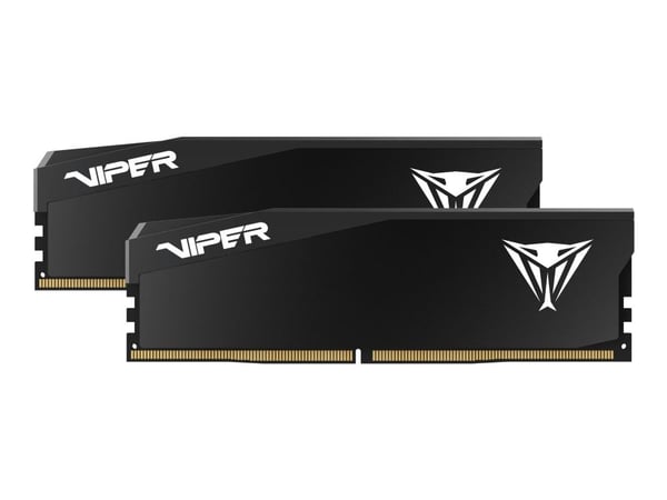 PATRIOT VIPER ELITE 5 ULTRA - DDR5 - sats - 32 GB: 2 x 16 GB - DIMM 288-pin - 6000 MT/s / PC5-48000 - CL28 - 1.4 V - ej buffrad - on-die ECC - svart