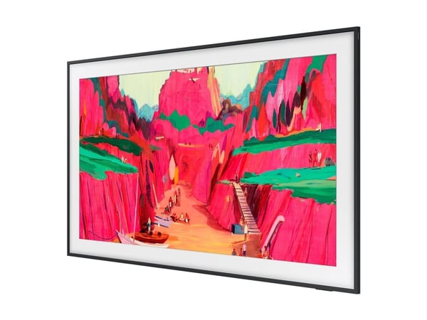 Samsung QE75LS03FWU - 75" Diagonalklasse The Frame Pro LS03FW Series LED-bakgrunnsbelyst LCD TV - Neo QLED - Smart TV - Tizen OS - 4K UHD (2160p) 3...