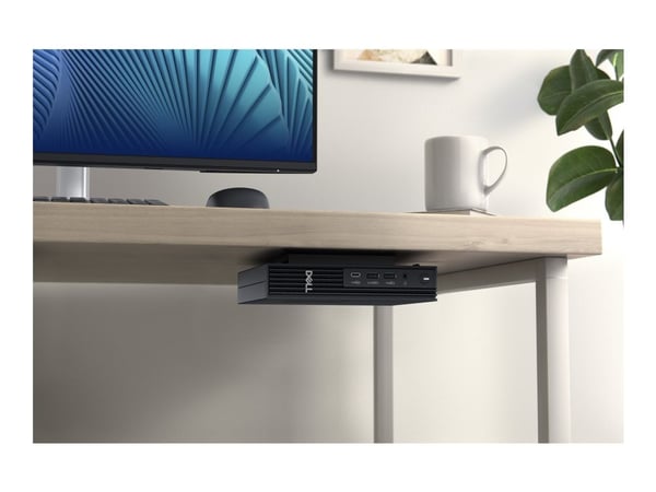 Dell Pro Micro Plus QBM1250 - AI PC - mikro Core Ultra 5 235 / inntil 5 GHz - RAM 16 GB - SSD 512 GB - NVMe, TLC - Intel Graphics - Gigabit Etherne...