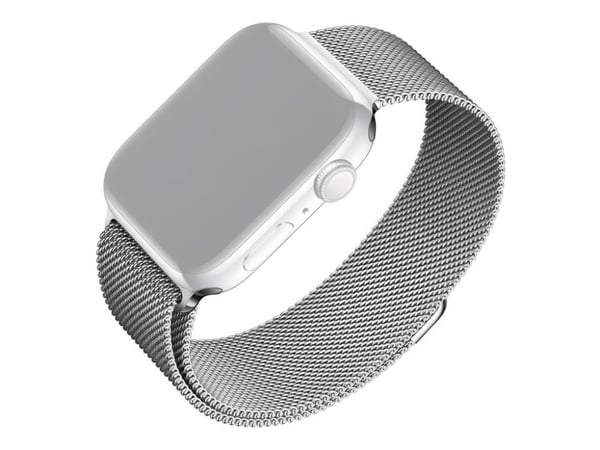 FIXED - Sløyfe for smart armbåndsur - 38/40/41mm - sølv - for Apple Watch Hermès Series 9, SE 3, Series 10, Series 11, Series 8, Series 9