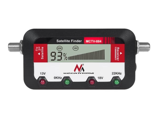 Maclean MCTV-884, 75 ohm (O), LCD, 950000 - 2150000 Hz