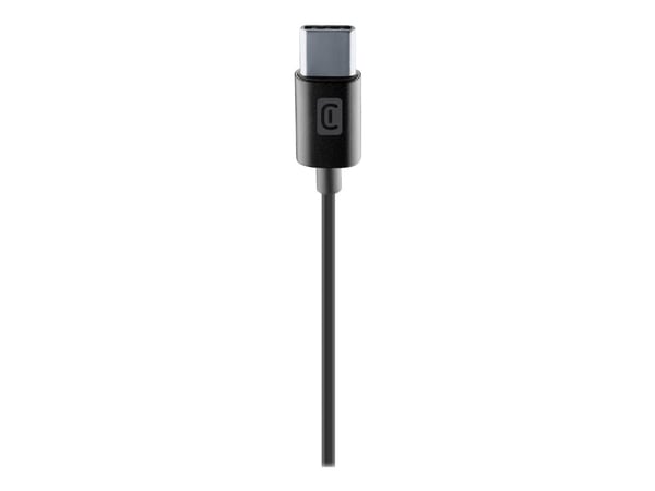 Cellular Line Sparrow - Ørepropper med mikrofon - i øret - kablet - USB-C - svart