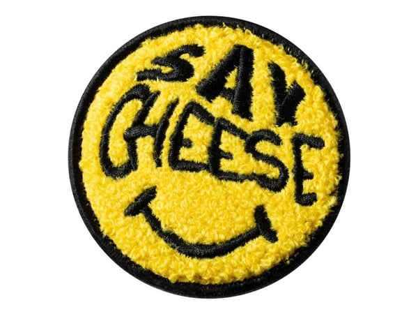 MAGMOJI Badge Say Cheese - Logo badge for mobiltelefon