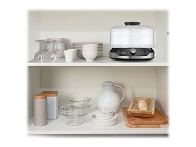 Tefal Ultra Compact VC2048 - Dampkoker - 9 liter - 800 W - svart