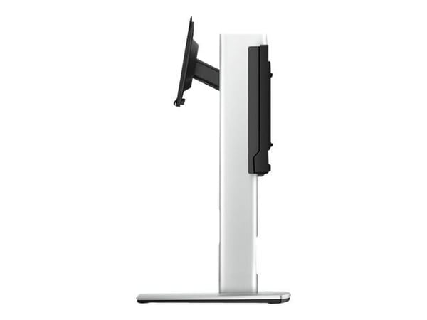 Dell Micro Form Factor All-in-One Stand MFS22 - Ställ för bildskärm/PC - 19"-27" - silver - för OptiPlex 3040, 3046, 3050, 3060, 3070, 5060, 5070, ...