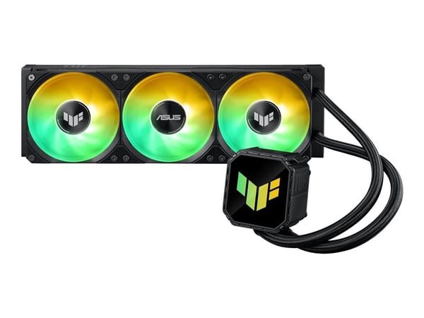 ASUS TUF Gaming LC III 360 ARGB - Væskekjølesystem for prosessor - Radiatorstørrelse: 360 mm - (for: AM4, AM5, LGA1851, LGA1700, LGA1200) - kobber ...