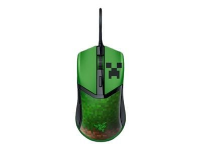 Razer Cobra - Minecraft Edition - mus - lightweight, gaming, Razer Chroma RGB - høyrehendt - optisk - 6 knapper - kablet - USB