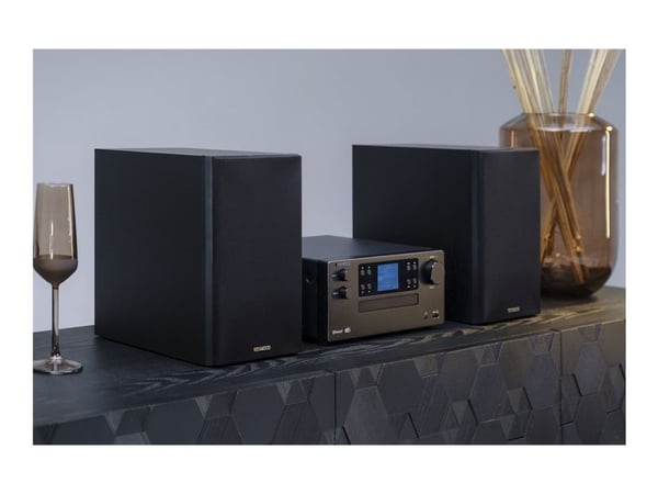Kenwood M-925DAB-B - Mikrosystem - 2 x 50 watt - svart