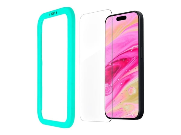 LAUT PRIME GLASS skjermbeskytter i klart glass for iPhone 16