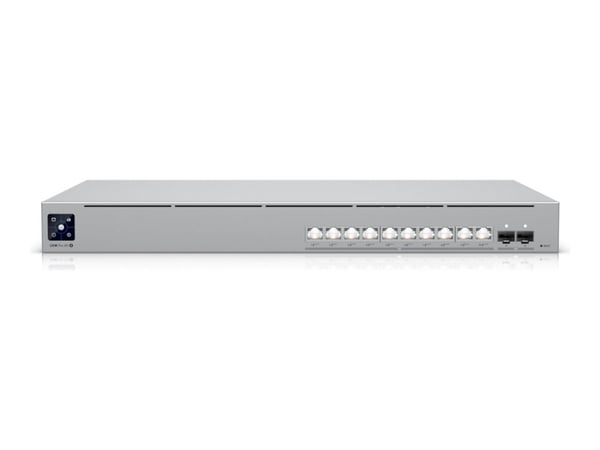 Ubiquiti UniFi Switch Pro XG 10 PoE - Switch - L3 - Styrt - 10 x 100/1000/2.5G/5G/10GBase-T (PoE++) + 2 x 10 Gigabit SFP+ - rackmonterbar - PoE++ (...
