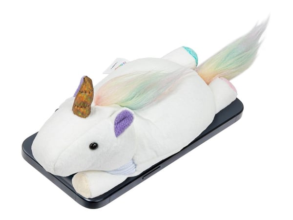 MAGMOJI Unicorn Baby - Lomme for mobiltelefon / kredittkort - MagSafe-samsvar - plysjtøy
