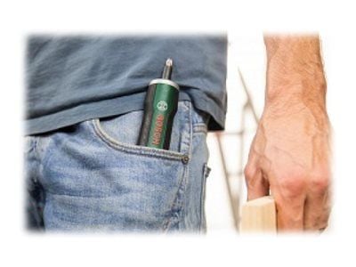 Bosch PushDrive - Skrutrekker - trådløs - sekskantsokkel - 5 N·m inkludert lader - 3.6 V